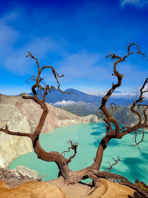 Kawah Ijen crater lake