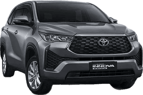 Grey Toyota Kijang Innova Zenix